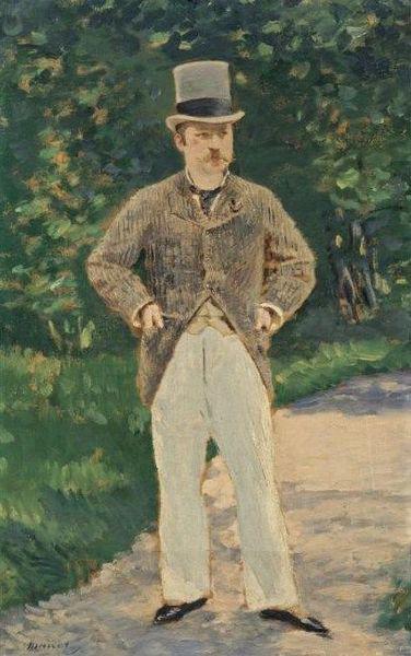 Edouard Manet Portrait de Monsieur Brun oil painting picture